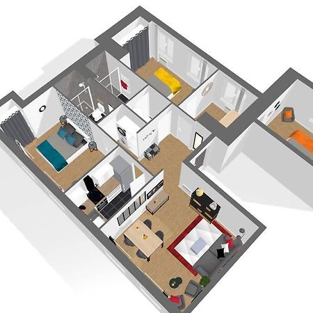 Apartament Le Refuge By Easyescale Romilly-sur-Seine Zewnętrze zdjęcie