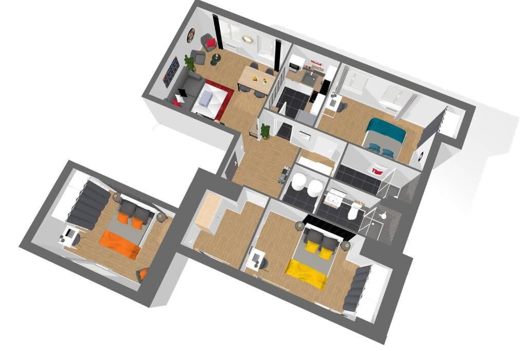 Apartament Le Refuge By Easyescale Romilly-sur-Seine Zewnętrze zdjęcie